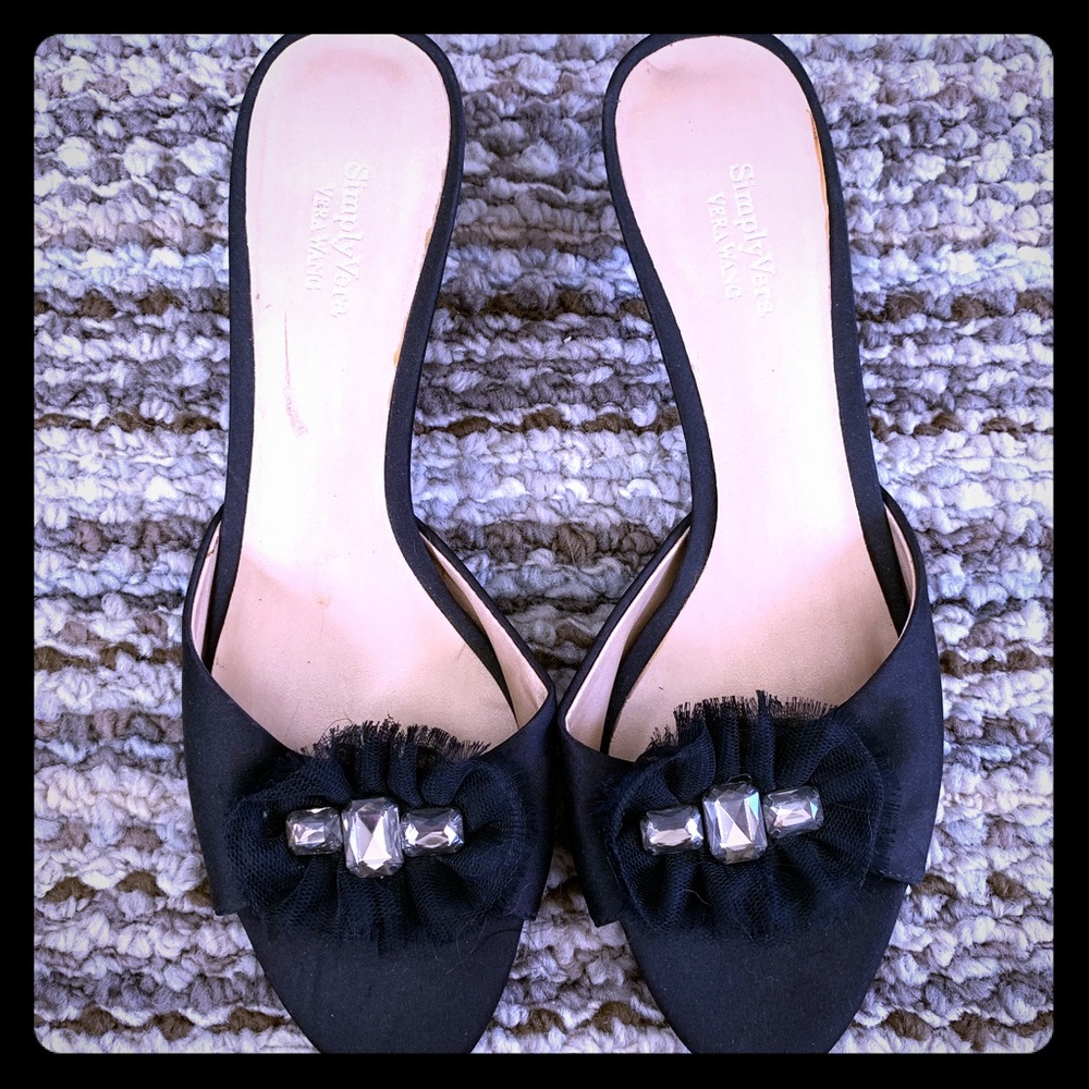 Simply Vera Wang Open Toe Slides - image 1